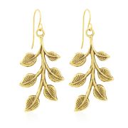 Elizabeth Earrings - Gold - Ellen Hunter NYC - Luxury Bridal Jewelry