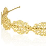 Jane Headband - Gold - Ellen Hunter NYC - Luxury Bridal Jewelry