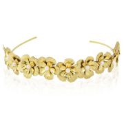 Taylor Headband - Gold - Ellen Hunter NYC - Luxury Bridal Jewelry