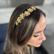 Taylor Headband - Gold - Ellen Hunter NYC - Luxury Jewelry & Accessories