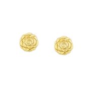 Camellia Earring - Gold - Ellen Hunter NYC - Luxury Jewelry & Accessories