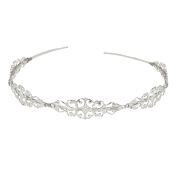 Lindsay Headband - Silver - Ellen Hunter NYC - Luxury Jewelry & Accessories