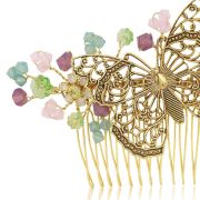 Monarch Comb - Gold - Ellen Hunter NYC - Luxury Jewelry & Hair Accessories