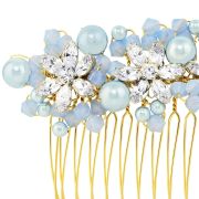 Monica Comb - Gold - Ellen Hunter NYC - Luxury Hair Accessories & Bridal Jewelry