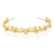 Holly Headband - Gold - Ellen Hunter NYC - Luxury Hair Accessories & Bridal Jewelry
