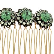Arden Comb - Gold - Ellen Hunter NYC - Luxury Hair Accessories & Bridal Jewelry