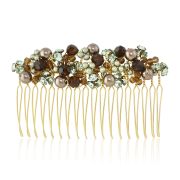 Autumn Harvest Comb - Gold - Ellen Hunter NYC - Luxury Hair Accessories & Bridal Jewelry