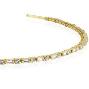 Dash Headband - Gold - Ellen Hunter NYC - Luxury Hair Accessories & Bridal Jewelry