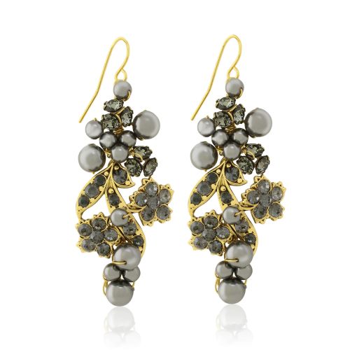 Jessica Earrings – Grey
